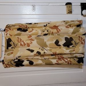 Norton McNaughton Floral Skirt